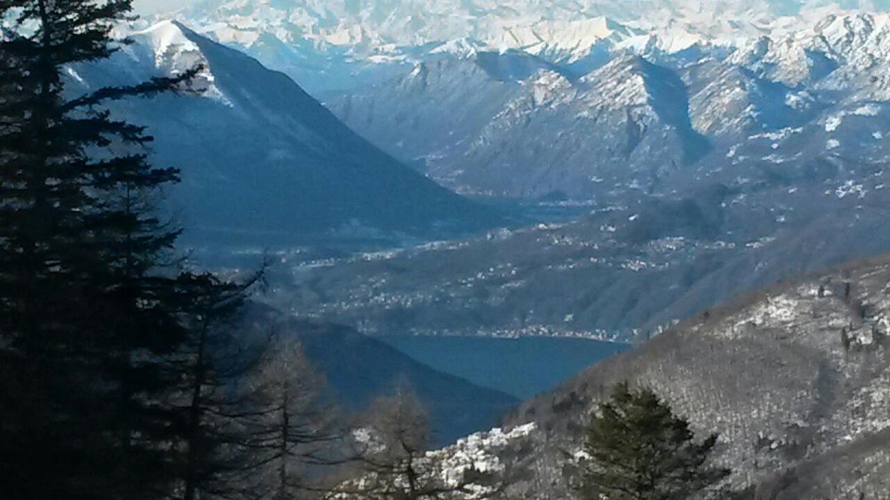 La Capanna Apartment Margno Bagian luar foto